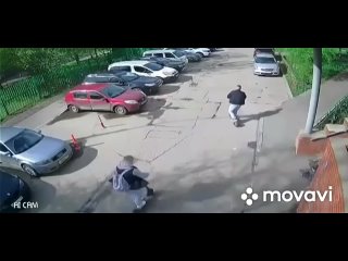 another russian dumbass overgrown scooter hit a teen and fucked off as if nothing had happened.