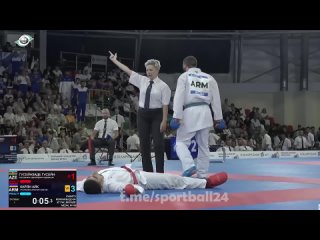 the azerbaijani fell asleep and did not wake up. hayk karyan knocked out hasanzadeh at the cis games. to end. {13 08 2023}