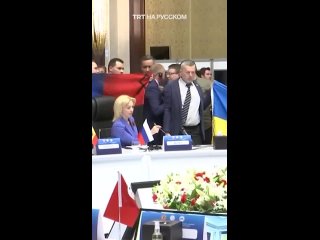 the delegations of russia and ukraine almost came to blows at the pabsec meeting in turkey {05/05/2023}
