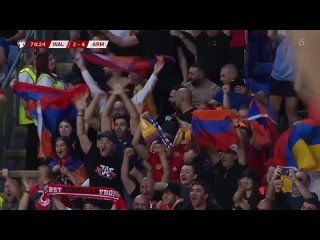 wales – armenia | euro 2024 qualification. best moments of the match 06/16/2023