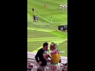 iranian fans fight with each other in qatar 2022 world cup @mramir11 spectator fight
