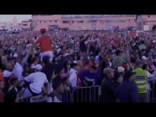 crazy morocco fan reactions to win against portugal {10 12 2022}