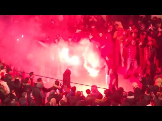 fans celebrate in paris after france end morocco world cup dream | afp