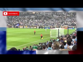 penalties argentina vs france qatar 2022 / from the tribune of a fan / narrator apologizes
