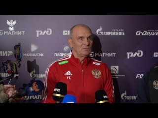 vitaly kafanov: “to get into the national team, you need experience, reliability and playing practice” {09/21/2022}