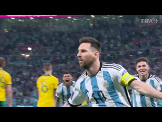 messi magic | argentina v australia | round of 16 | fifa world cup qatar 2022