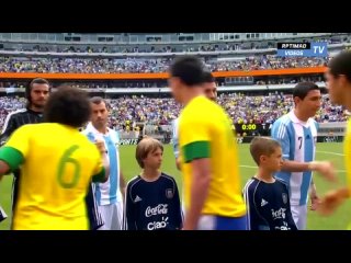 brasil 3 x 4 argentina (neymar x messi) 2012 friendly extended goals highlights hd