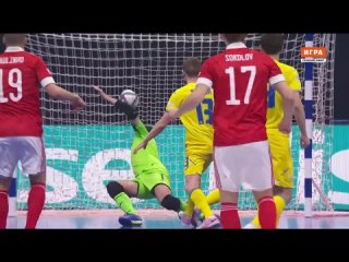 ukraine russia. review of the 1/2 finals of the european futsal championship. 02/04/2022