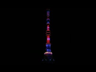 100 years of spartak moscow football club. ostankino tv tower today. {18 04 2022}