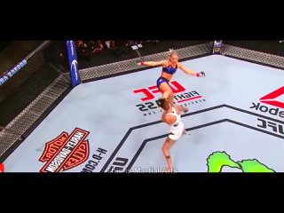 the most brutal knockouts among women in mma | 3 minutes of madness