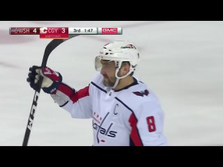 ovechkin's 766th goal in the game with calgary. caught up with jagr {9 03 2022}
