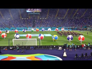uefa euro 2021 opening ceremony (fan view)