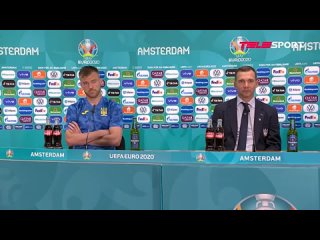 shevchenko praised the ukrainian national team, despite the defeat at the start of the euro {06/14/2021}