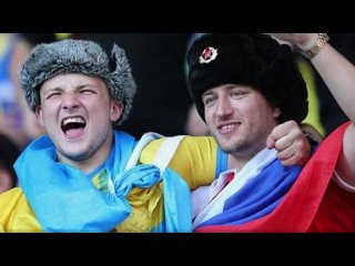 a ukrainian fan fought off a russian from angry fans at a euro 2020 match