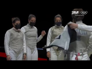 ocd - usa. fencing. team championship (women). rapier. 1/2 finals. olympics 2020. review
