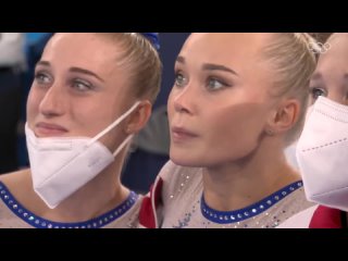 roc gymnasts performed cosmically at the olympics and, shouting “we fucked everyone,” won gold medals in the team all-around