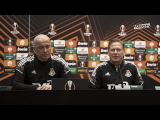 loko news // press conference of ghisdol and guilherme // pre-match training {10 20 2021}