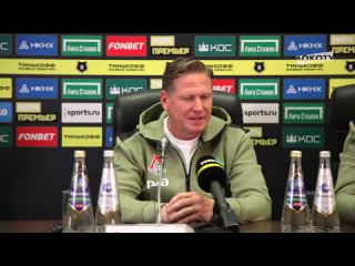 press conference by markus gisdol after the match with rubin {10/16/2021}