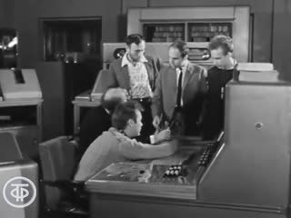 a computer plays chess. television news. broadcast 11/24/1968