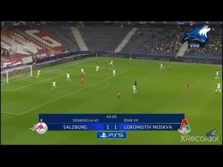 fc salzburg vs lokomotiv moscow 2 - 2 (full match results 21-10-2020)