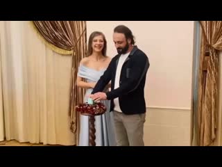 ilya averbukh and lisa arzamasova got married {20 12 2020}