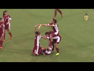 women's soccer goal celebration