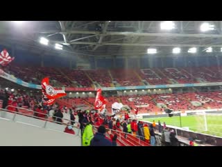 spartak moscow - tambov 5-1, review from the stands, ponce goal, larsson goal, gigot goal {12/5/2020}