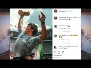 world football stars react to the death of diego maradona