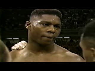 mike tyson. a compilation of the best fights of the legendary boxer of our time.
