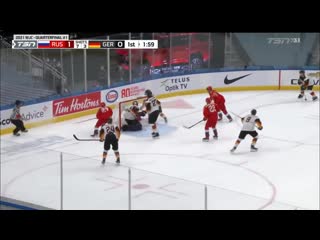 russia vs germany full highlights | quarter-finals wjc 2021 - 1/2/2021