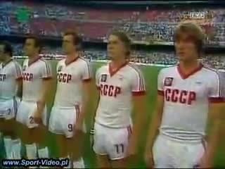 hino da r ssia e pol nia anthems of the ussr and poland for world cup 1982