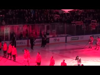 the ussr anthem plays at the spartak match {2016}