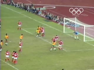 a true golden goal - ussr vs brazil - football - 1988 seoul olympic games
