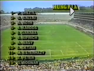 ussr vs hungary / fifa world cup 1986 / soviet union (ussr) - hungary