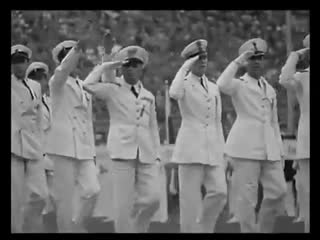 at the 1936 olympics, the peruvian team disgraced hitler