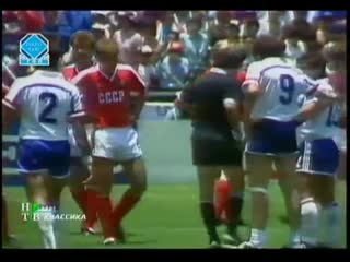 france vs ussr / fifa world cup 1986 / france - soviet union (ussr)