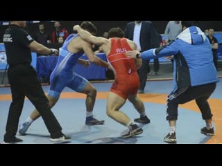 fight between wrestlers tsoloev (ingushetia) and bagaev (ossetia). 02 12 2020.